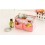Stylish Walzer Bowknot Decor Cosmetic Storage Box