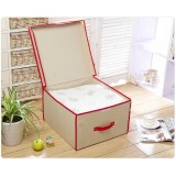 Wholesale - Simple Pattern Non-woven Fabric Multifunction Storage Box Large