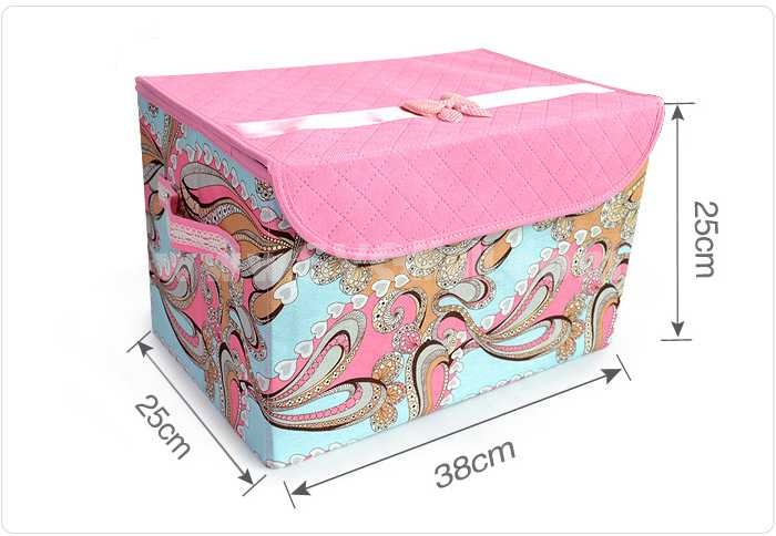 Stylish Pink Phoenix Style Storage Box Large