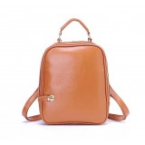 Wholesale - Vintage Style Contrast Color Design Backpack/Shoulder Bag