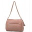 Elegance Rhinestone Embellished Pure Color Shoulder Bag