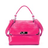 Wholesale - Stylish Simple Pattern PU Soild Color Handbag Shoulder Bag Messenger Bag