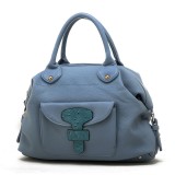Wholesale - Stylish Simple Joker Pattern PU Handbag Shoulder Bag Messenger Bag