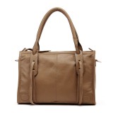 Wholesale - Retro Simple Style Cow Leather Soild Color Handbag Shoulder Bag Messenger Bag