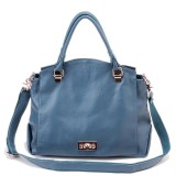 Wholesale - Stylish Cow Leather Soild Color Lock Handbag Shoulder Bag Messenger Bag