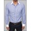 100% Cotton Business Casual Strips Style Shirt with Long Sleeves