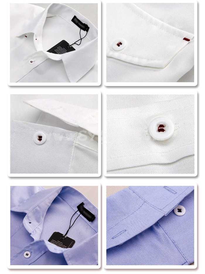 Specially Designed Fashionable Oxford Shirt with Long Sleeves (413-C26)