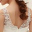 Halter V-neck Paillette Zipper Floor Length Wedding Dress