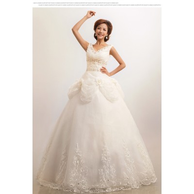 http://www.orientmoon.com/37239-thickbox/v-neck-paillette-tulle-lace-up-empire-wedding-dress.jpg