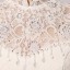 A-line/Ball Gown Off-the-shoulder Paillette Lace Zipper Empire Wedding Dress
