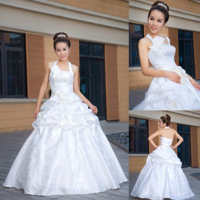 http://www.orientmoon.com/37359-thickbox/halter-a-line-ball-gown-flora-satin-zipper-lace-up-wedding-dress.jpg