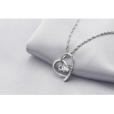 Wholesale - Heart Shaped Cupronickel Pendant