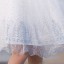 Strapless Short/Mini Tulle Satin Zipper Empire Wedding Dress LF90