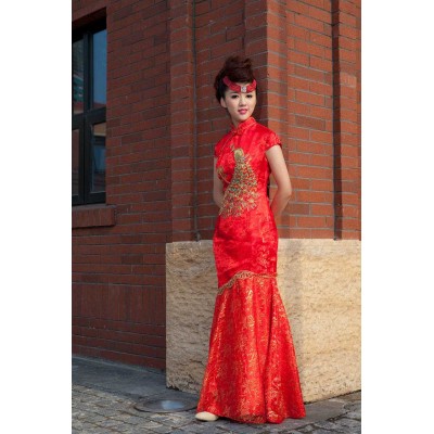 http://www.orientmoon.com/37932-thickbox/retro-mandarin-collar-short-sleeve-ankle-length-embroidery-short-cheongsam-chinese-dress.jpg