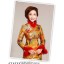 Mandarin Collar Long Sleeve Knee-length Short Cheongsam / Chinese Dress 