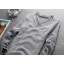 Trendy Casual Pure Color V-Neck Knitwear (1504-DT35)