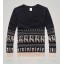 Fashionable Hollow Design V-Neck Bottoming Knitwear (303-Y10)