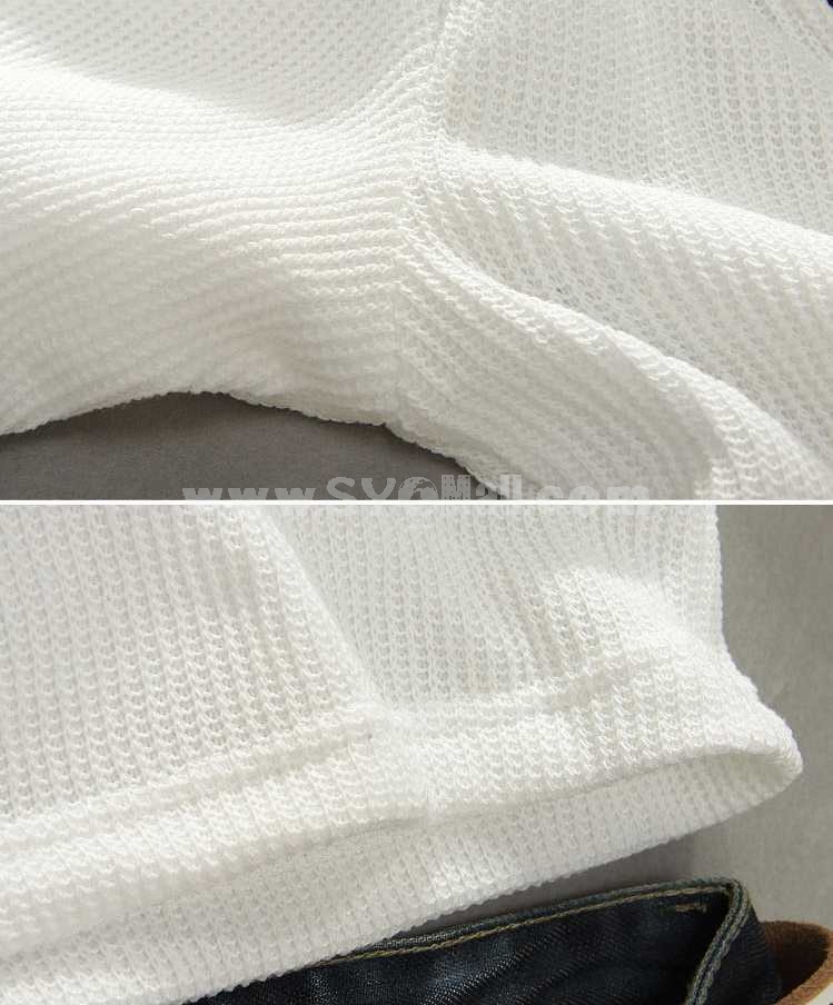 Fashionable Casual Turtle-Neck Bottoming Knitwear (1612-MD213)