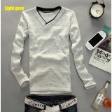 Wholesale - Fashionable Casual Slim V-Neck Bottoming Knitwear (1612-MD115）