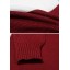 Trendy Casual Bicolor Slim Round-Neck Sweater (1402-H016)