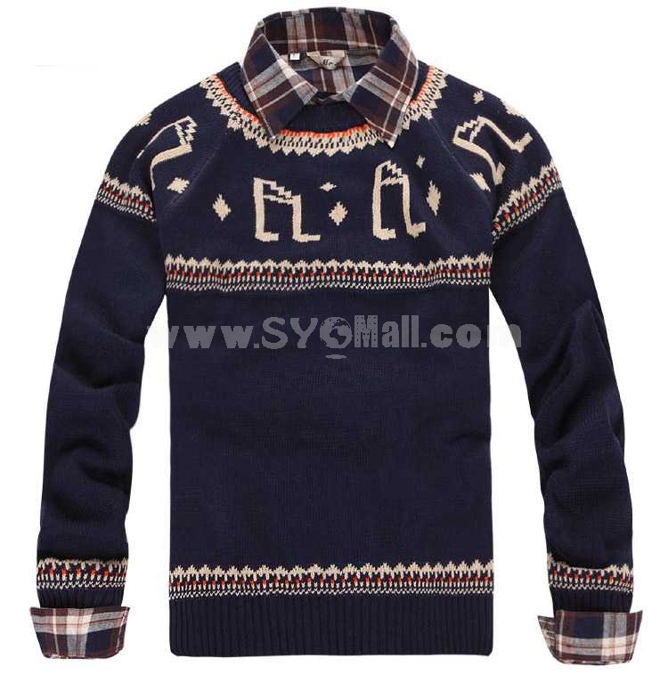 Musical Notes Style Sweater (1015-M02)