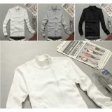 Wholesale - Fashionable Pure Color Stand-Color Knitting Cardigan (1402-M07)