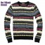 100% Cotton Fashionable All-Match Colored Round-Neck Sweater (12-210A-F02)