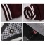 100% Cotton Fashionable Casual Stripe Neckline&Hem Design Knitwear with Faux Underwear (9-1402-C01)