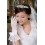 Tulle Wrist Length Bridal Gloves With Bow  