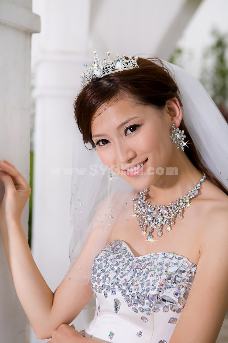 Gorgeous Alloy Wedding Bridal Tiara/ Headpiece 