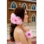 Pink Gorgeous Tulle/ Polyester Wedding Bridal Flower/ Corsage/ Headpiece 08