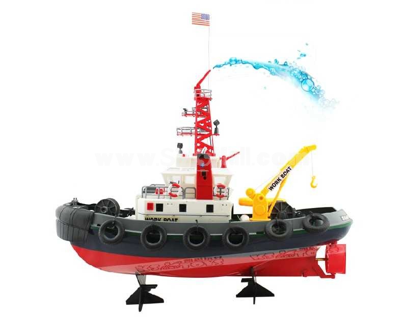 HENGLONG 5 Channel RC Cruises Model with Water Spray