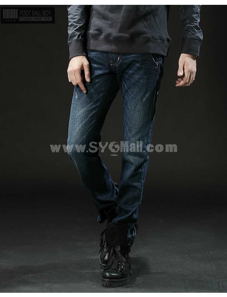 FBBOY Cotton Straight Denim Men Jeans Slim Causal Style F133