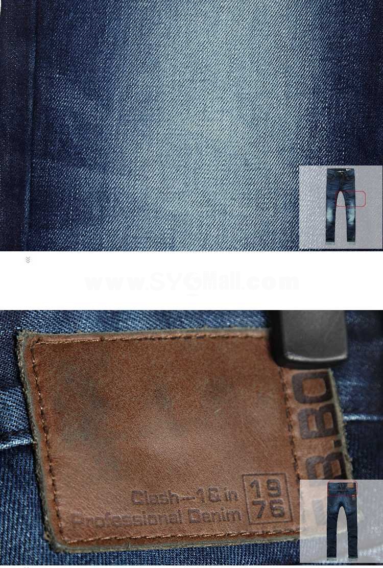 FBBOY Cotton Straight Denim Men Jeans Slim Causal Style