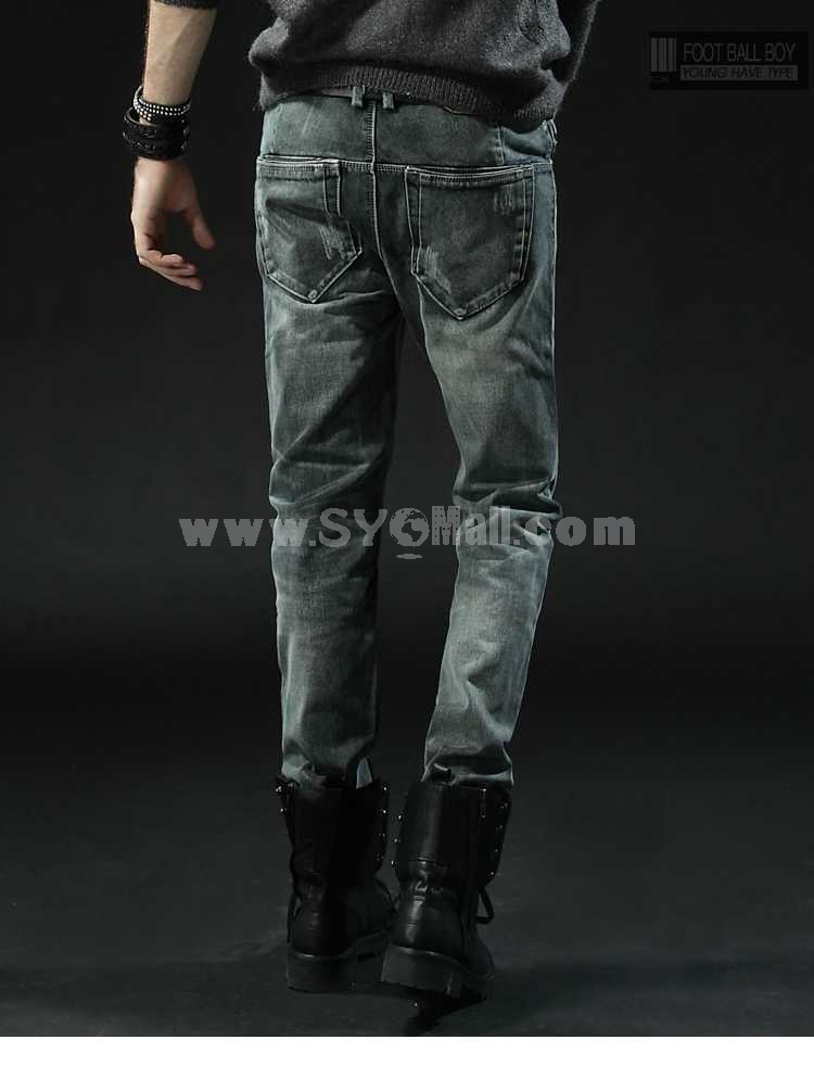 FBBOY Cotton Straight Denim Men Jeans Slim Causal Style F131