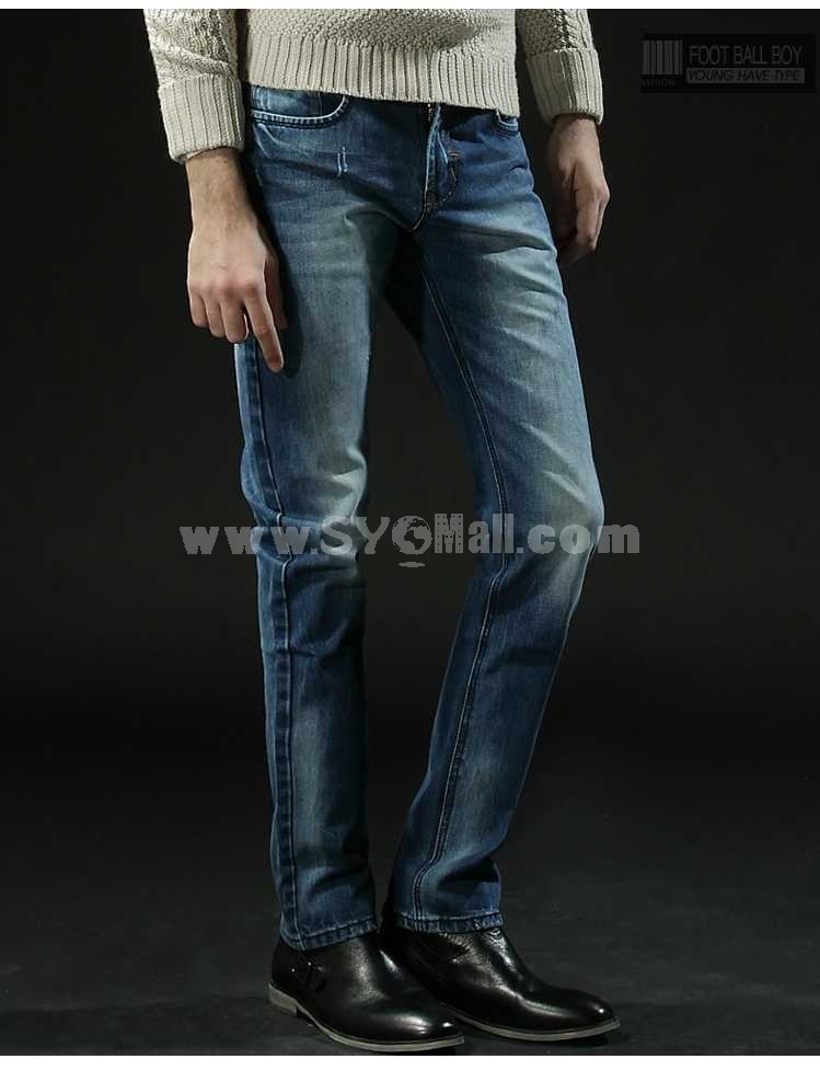 FBBOY Cotton Straight Denim Men Jeans Slim Causal Style F126