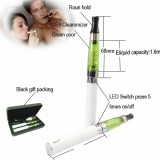 Wholesale - Ego Ce4 Clearomizer Green Color 900Mah Doubel Ecigarette White Color With Black Gift Case Tobacco Flavor 24Mg Nicoti