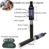 Wholesale - Ego Vivi Double Core Bring In The Bottom Clearomizer 900Mah Elctronic Cigarette Tobacco Flvaor Black Color