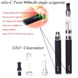 Wholesale - Ego-C Twist 900Mah Voltage Adjustable (3.2, 4 ,4.8,)V Single Stem Electronic Cigarette