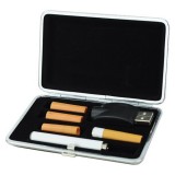 Wholesale - 8.5Mm Diameter 180Mah White Ecigarette Mini Black Wallet Box Marlboro Flavor 24Mg Nicotine Content