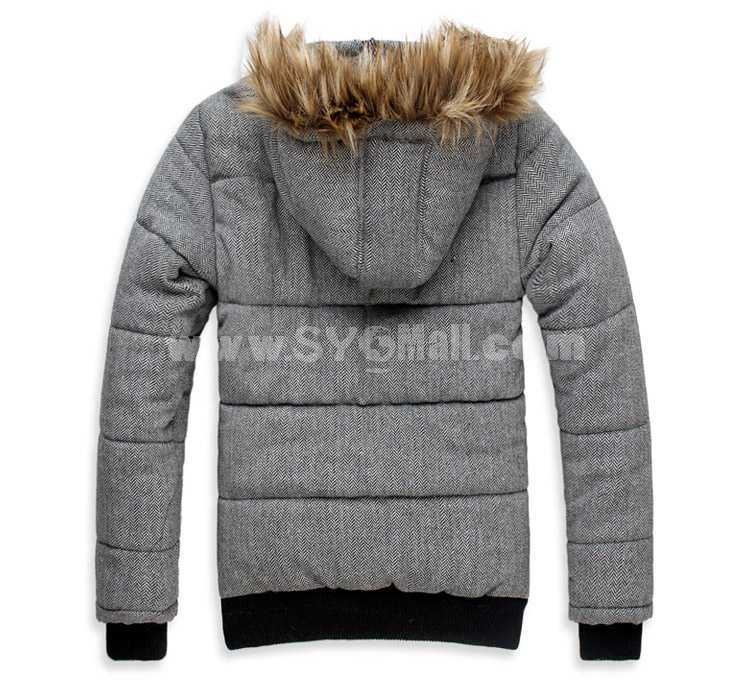 Hot-Selling Casual Hooded Cotton-Padded Coat (501B-B06)