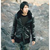 Wholesale - Men's Coat Cotton Padded Stand-Collar Slim Fashion (10-1616-Y128)