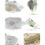 MINI Clay Quartze Round Dial Waterproof Watch Rhinestone Cartoon Creative PVC Band Watch MNS1050