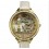 MINI Quartze Round Dial Double-layer Waterproof Watch Rhinestone Cartoon Creative PVC Band Watch MNS1018A