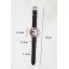 MINI Clay Quartze Round Dial Waterproof Watch Rhinestone Cartoon Creative PVC Band Watch mn924 