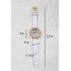 MINI Quartze Round Dial Double-layer Waterproof Watch Rhinestone Cartoon Creative PVC Band Watch mn1065 