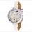 MINI Quartze Round Dial Waterproof Watch Cartoon Creative PVC Band Watch mn971