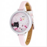 Wholesale - MINI Quartze Round Dial Waterproof Watch Cartoon Creative PVC Band Watch mn967