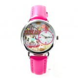 Wholesale - MINI Quartze Round Dial Waterproof Watch Cartoon Creative PVC Band Watch MN964