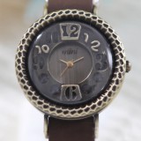 Wholesale - MINI Quartze Round Dial Waterproof Watch Cartoon Creative PVC Band Watch mn949B